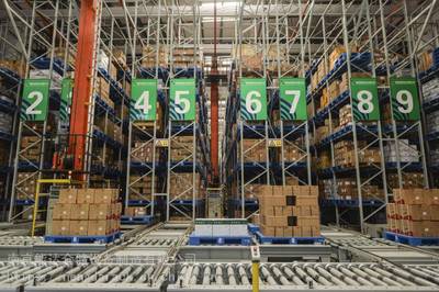 能達倉儲 重型立體倉庫貨架解決方案，15米庫房立庫高位貨架實現數萬貨位密集存儲